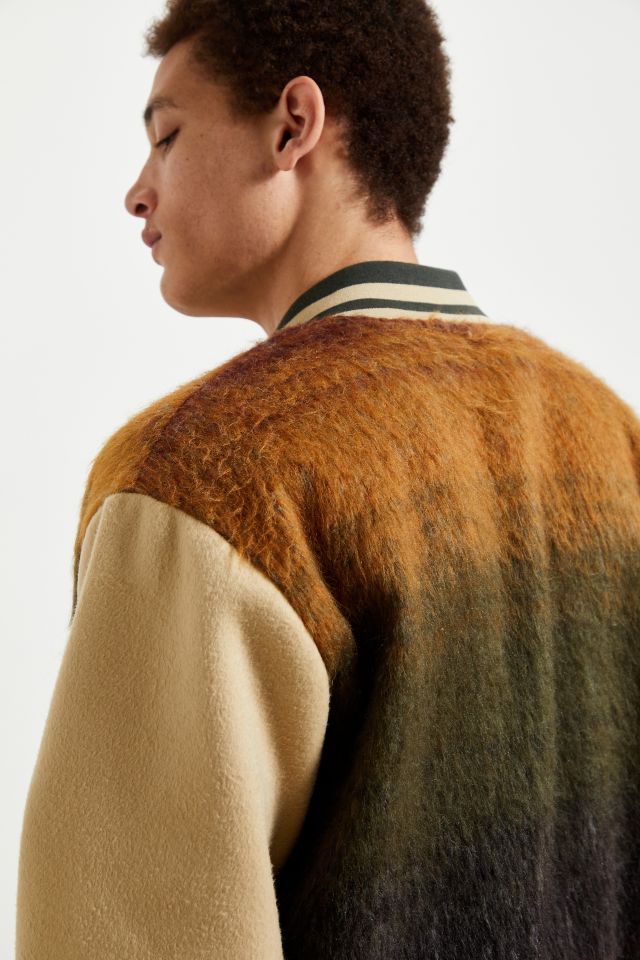 UO Ombre Wool Varsity Jacket #5