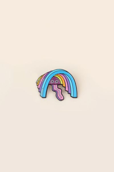 Mokuyobi Tunnel Vision Pin At Urban Outfitters In Multicolor