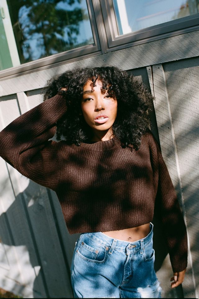 UO Sydney Crew Neck Cropped Sweater #1