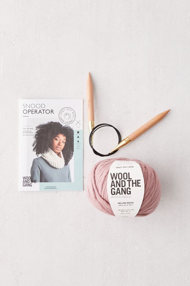 Wool And The Gang Snood Operator Knitting Kit #1