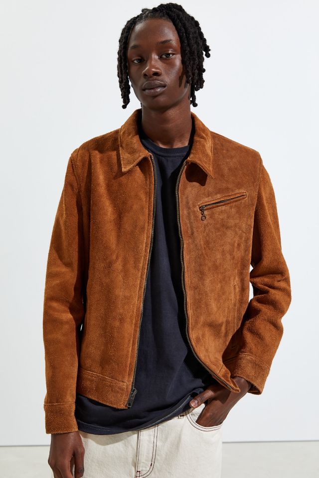 Schott Unlined Rough Cut Moto Jacket | Urban Outfitters