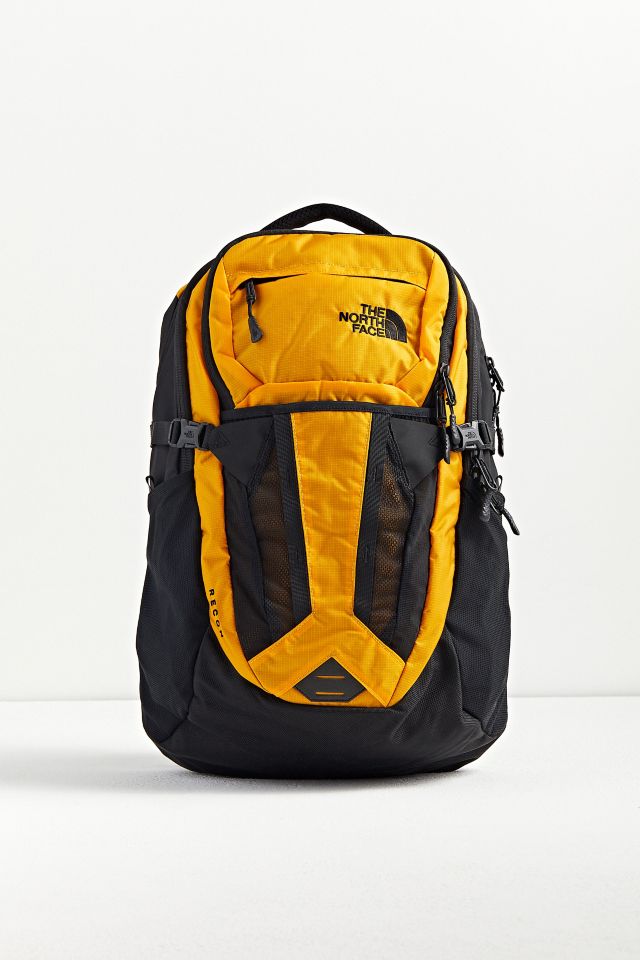 Yellow backpack north store face