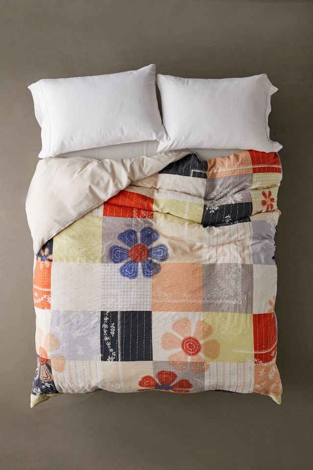 Rina Patchwork Print Duvet Cover #1