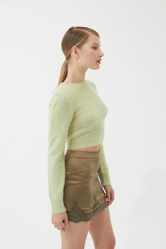 UO Under The Moon Satin Mini Skirt #2