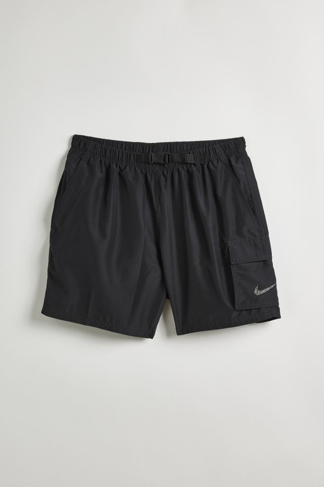 Nike shorts with zipper best sale back pocket