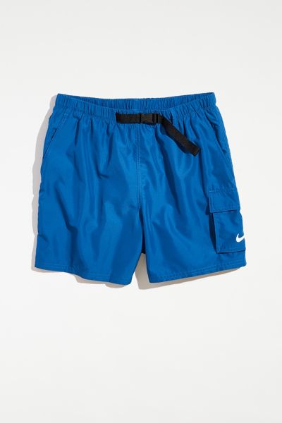 Nike Packable Belted Cargo Short In Navy