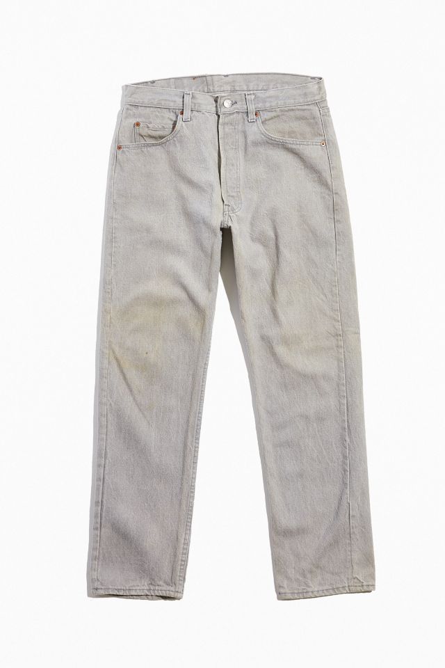 Vintage Levi's 501 Grey Jean | Urban Outfitters