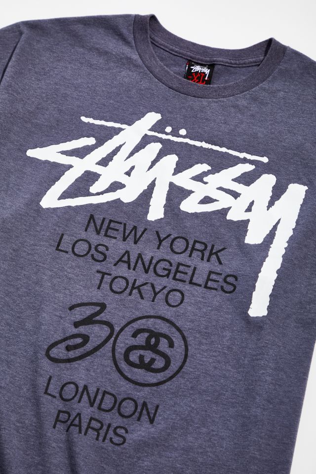 Vintage Stussy Cities Tee #2