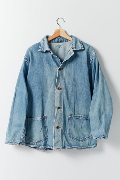 vintage denim chore jacket