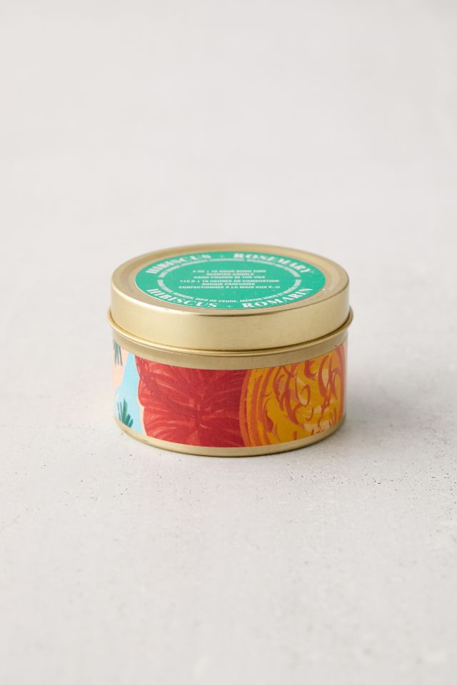 Gold Artist Print Tin 4 oz Candle #1