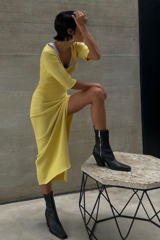 Third Form Dunes Ribbed Midi Dress #1