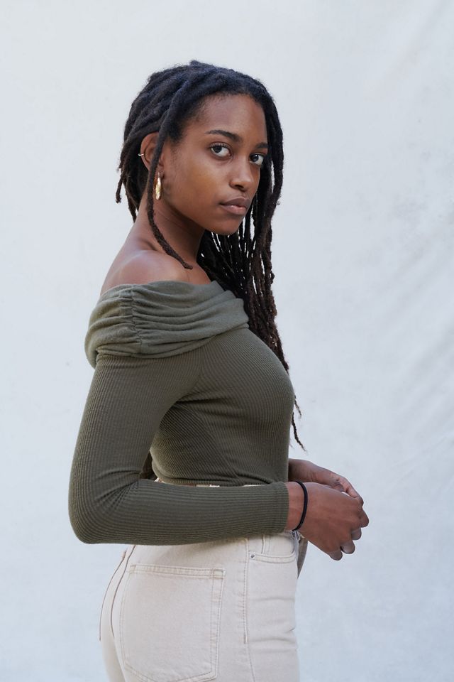 Out From Under Ovelia Off-The-Shoulder Bodysuit #1