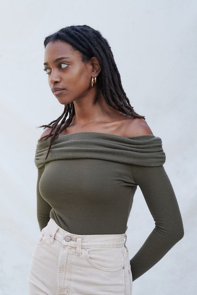 Out From Under Ovelia Off-The-Shoulder Bodysuit #2