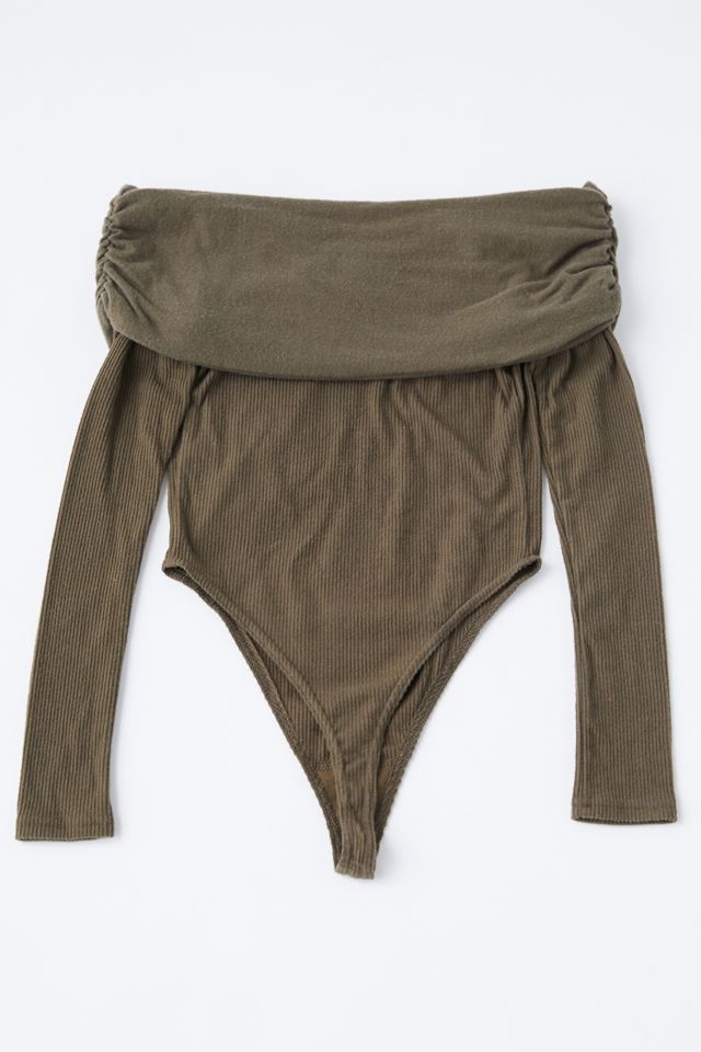 Out From Under Ovelia Off-The-Shoulder Bodysuit #5