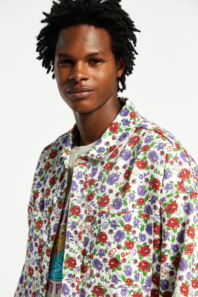 Veste de travail à fleurs Marvelous Lazy Oaf #2