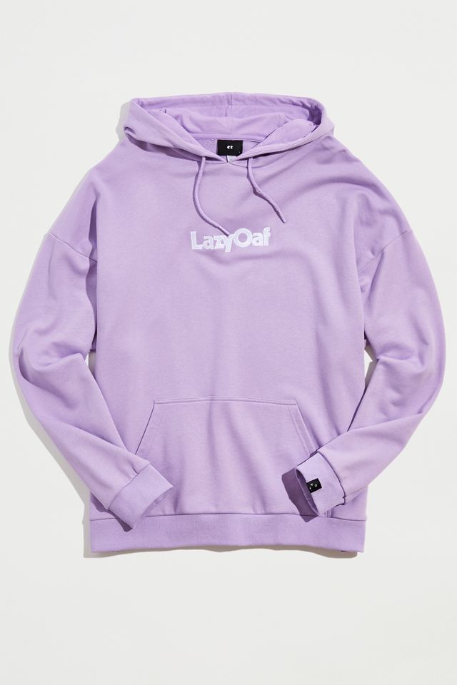 Lazy Oaf Lavender Hoodie Sweatshirt | Urban Outfitters