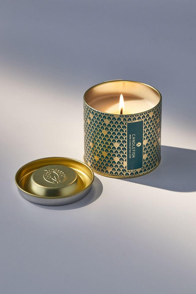Candlefish Holiday Tin Candle #1