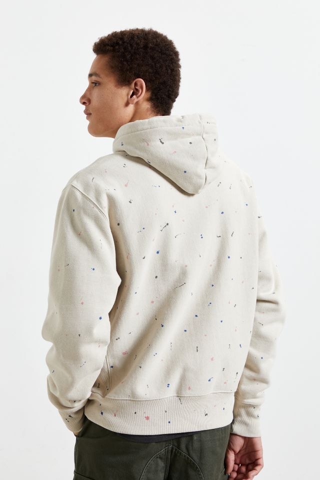 Champion Paint Splatter Hoodie Sweatshirt #4
