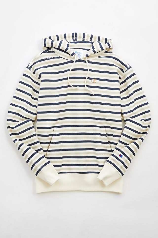 Champion sweater black and hotsell white stripes