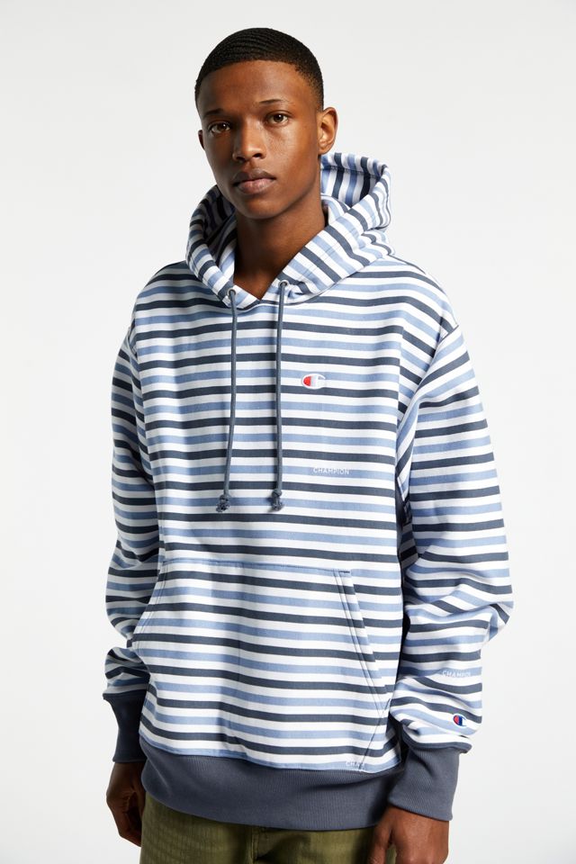 Champion Reverse Weave Striped Sweatshirt | Urban Outfitters