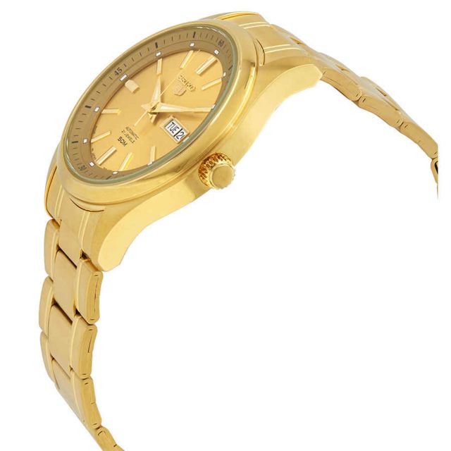 Seiko Seiko 5 Automatic Gold Dial Men's Watch SNKN96J1 #1