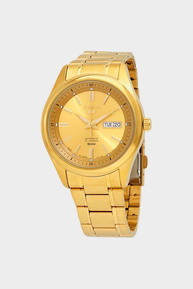 Seiko Seiko 5 Automatic Gold Dial Men's Watch SNKN96J1 | Urban