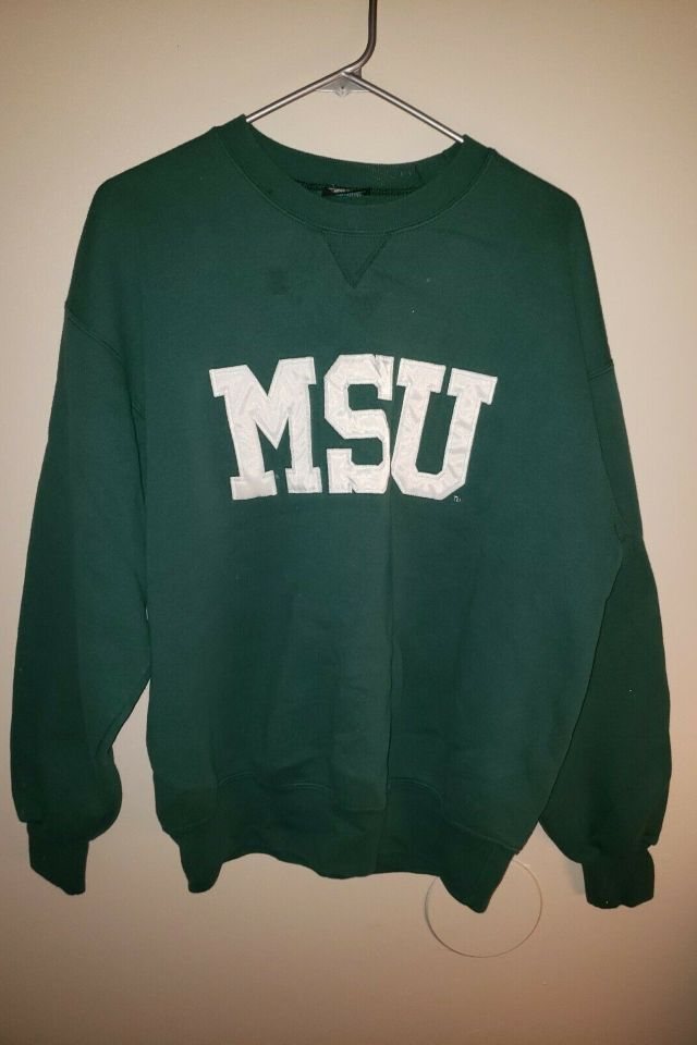 Vintage Michigan State University Spartans Crewneck Sweatshirt