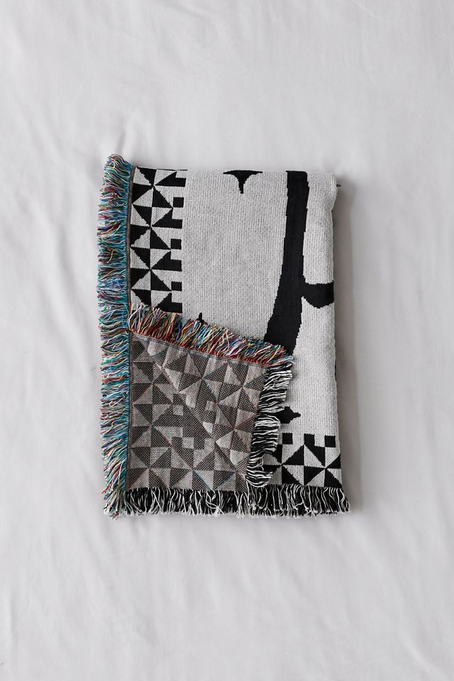 Truth Is Cosmic Woven Throw Blanket #1