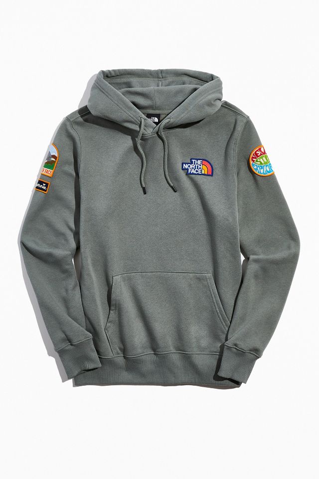 North face shop hoodie patch