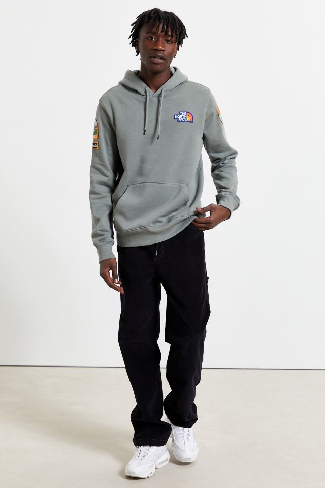 The north face men's urban sale patches hoodie