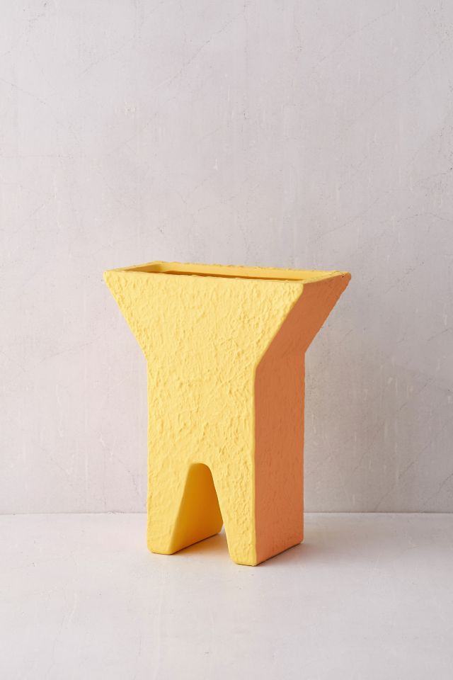 Hairpin Base Clay Box Planter #2