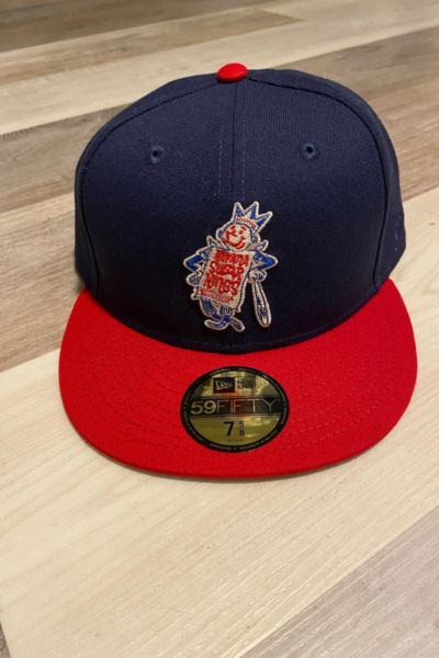 New Era 59Fifty Havana Sugar Kings Logo Patch Cubano Hat - Khaki, Red – Hat  Club