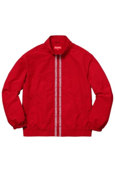 Supreme Classic Logo Taping Track Jacket | Urban Outfitters