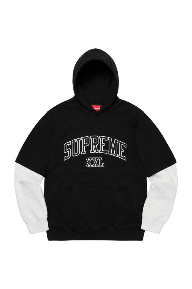 Supreme store xxl hooded