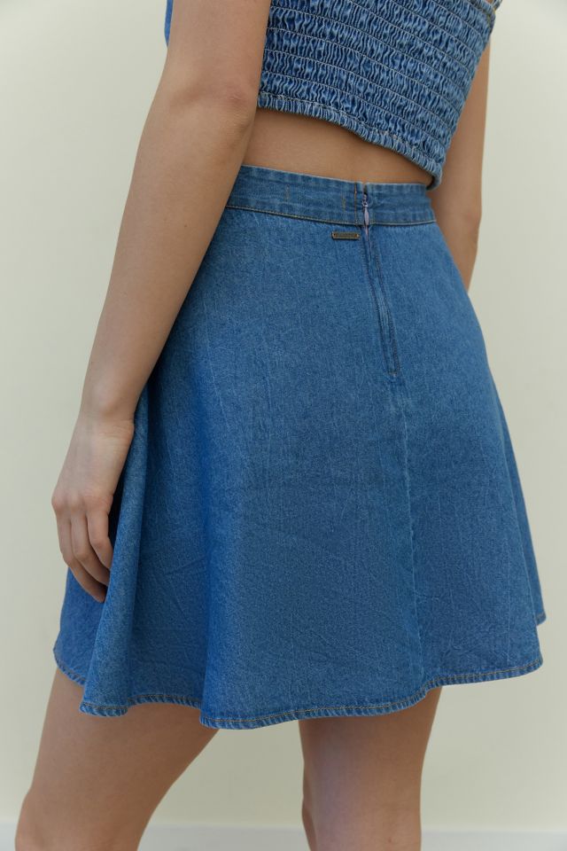 Billabong Tropics Chambray Mini Skirt #1