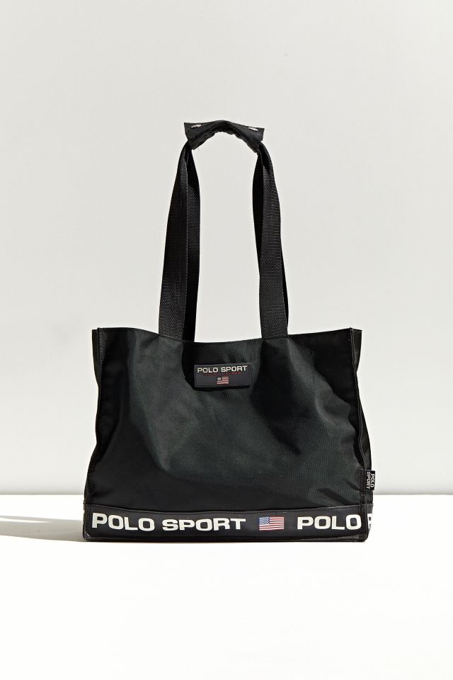 Vintage Polo Sport Ralph Lauren selling Black Totes Bag