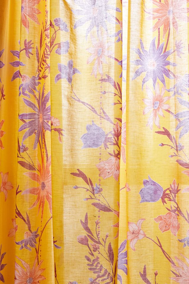 Goldie Floral Window Panel #2