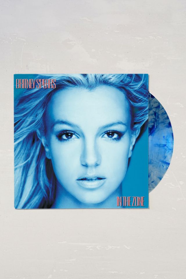 Britney good Spears - In the Zone LP Urban Outfitters Exclusive blue splatter vinyl