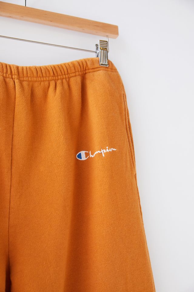 Vintage Champion Orange Sweatpant  #1
