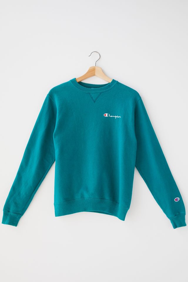 Vintage Champion Turquoise Crew Urban Outfitters