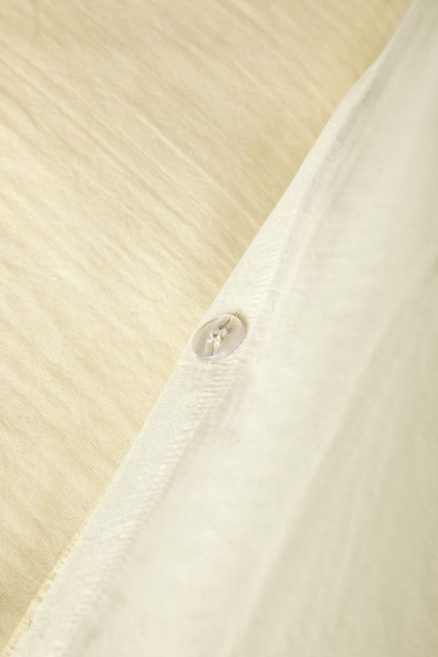 Mona Cozy Crinkle Duvet Cover #4