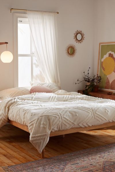 Chevron Tufted Duvet Cover