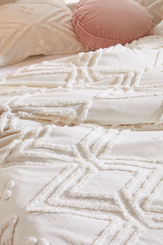 Housse de Couette Matelassée Chevron #3