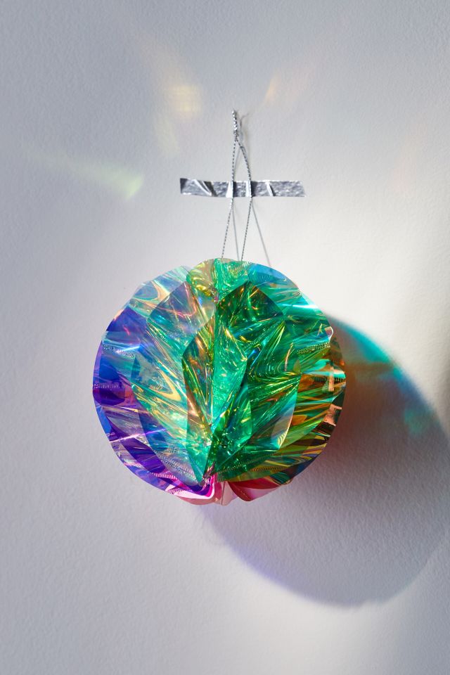 MoMA Iridescent Honeycomb Christmas Ornament Set #1