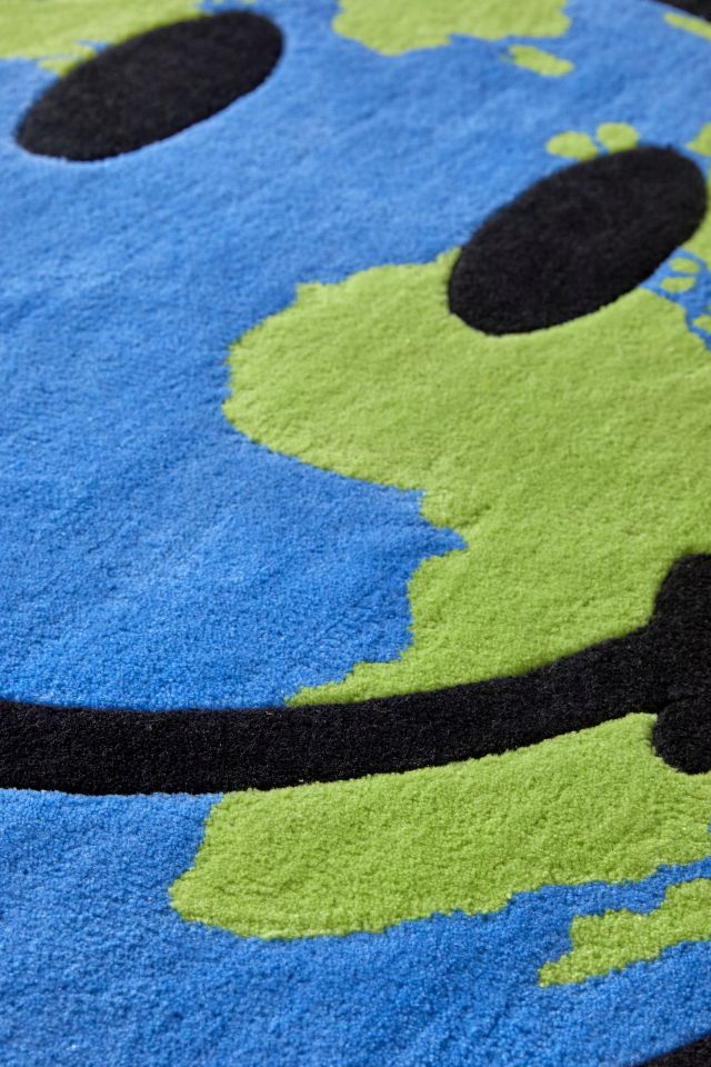 Chinatown Market X Smiley Globe Plush Rug #2
