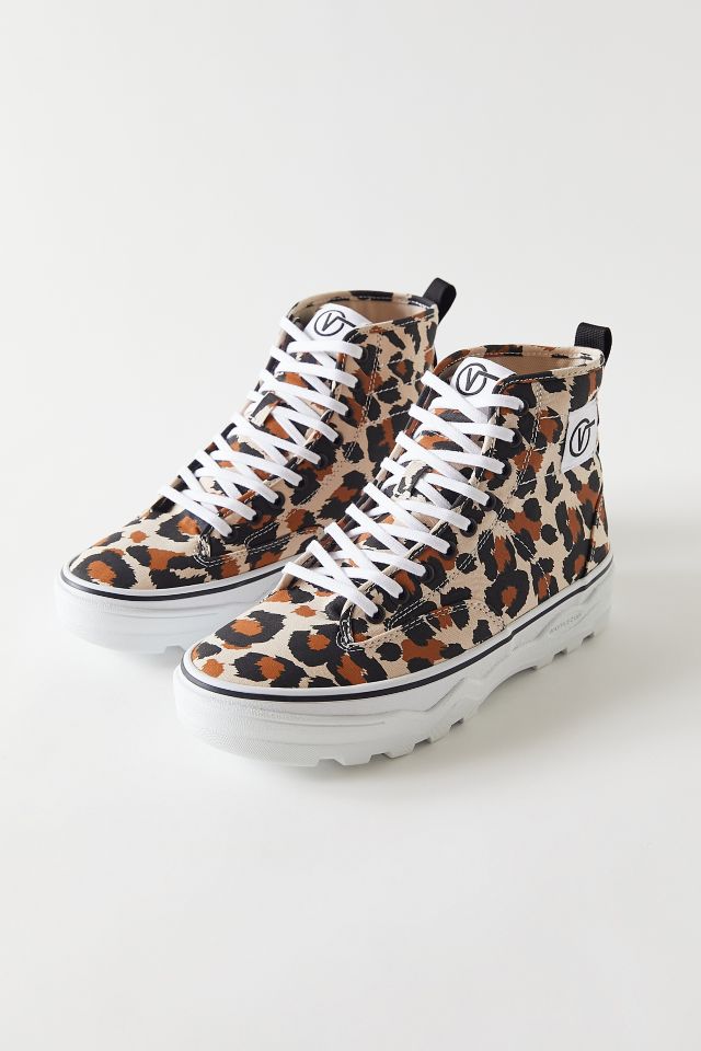 Vans Sentry WC Leopard High Top Sneaker #1