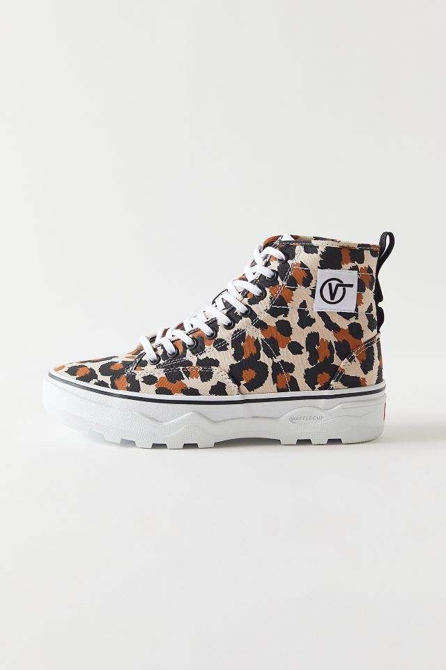 Vans Sentry WC Leopard High Top Sneaker #2