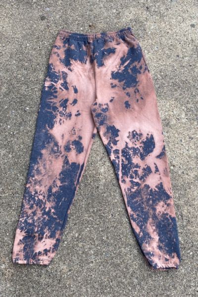 bleach dye sweatpants