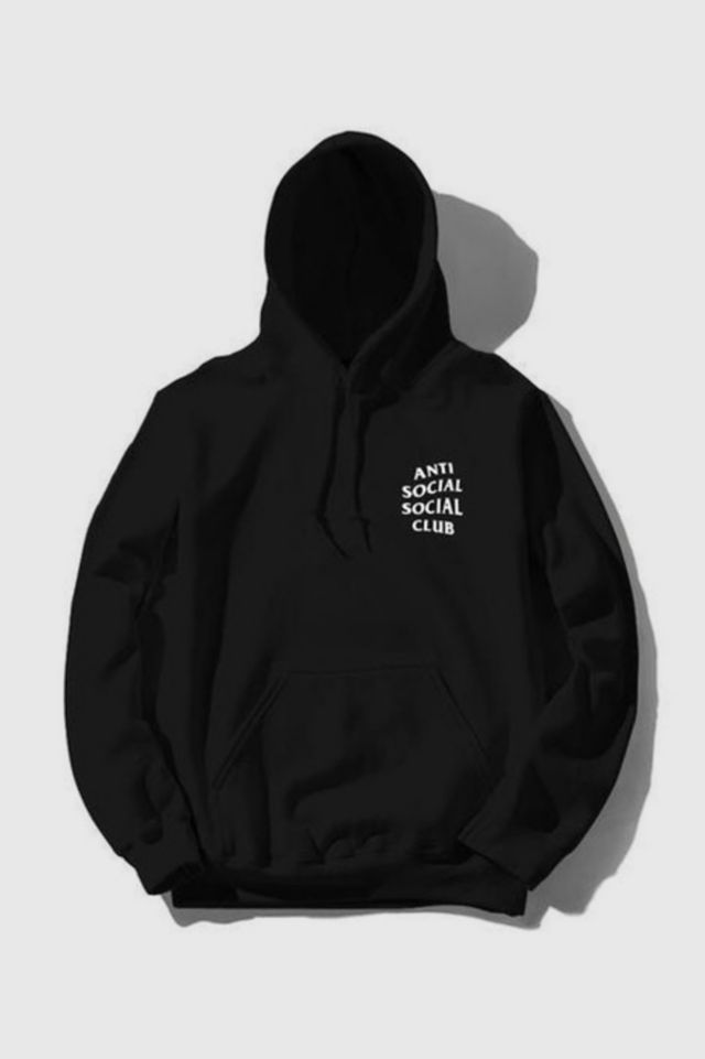 Anti social social 2025 club kkoch hoodie black