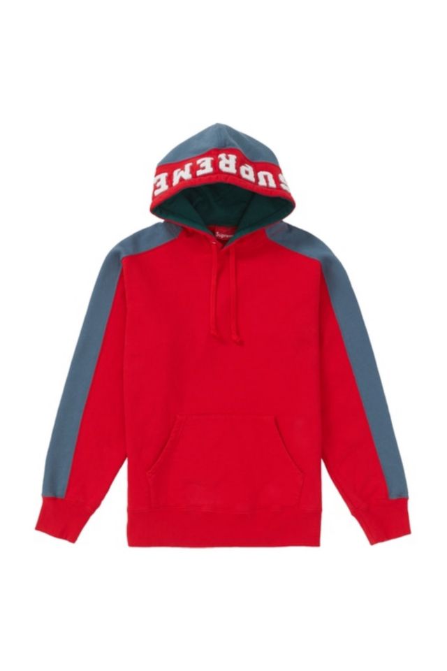 Supreme Paneled Hooded Sweatshirt | Urban Outfitters